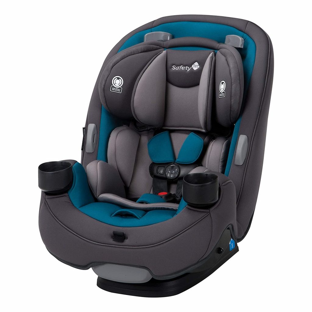 Safety 1st Grow and Go All-in-One Car Seat, Blue Coral